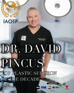 Awarded “Top Plastic Surgeon Of The Decade” By IAOTP in New York.